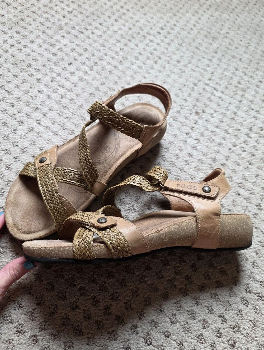 Taos Footwear woven cross